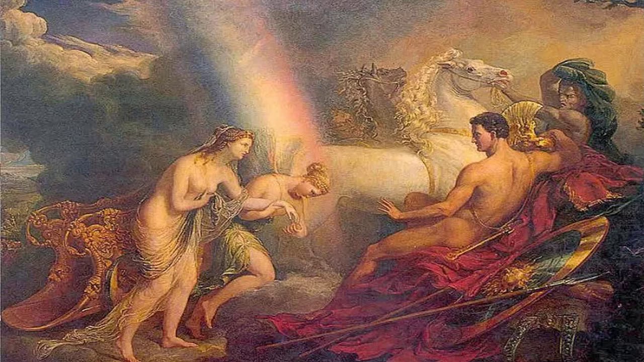 La primera mensajera de los dioses: Iris.