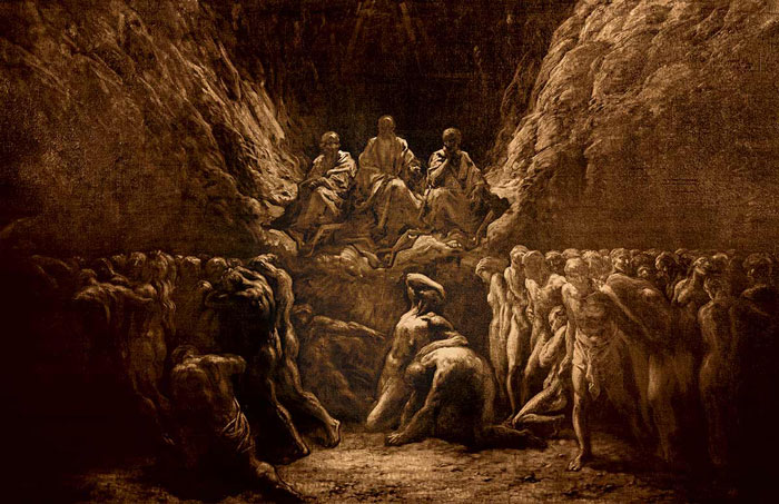 La katábasis de los héroes.