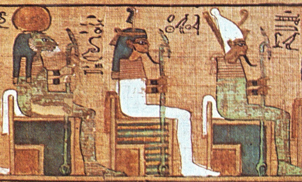 Shu, «el Capitán de la Tripulación», y Tefnut, «la Señora de la Llama».